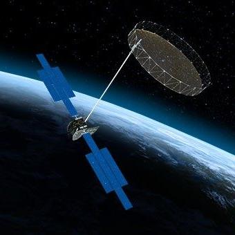 satellite in space